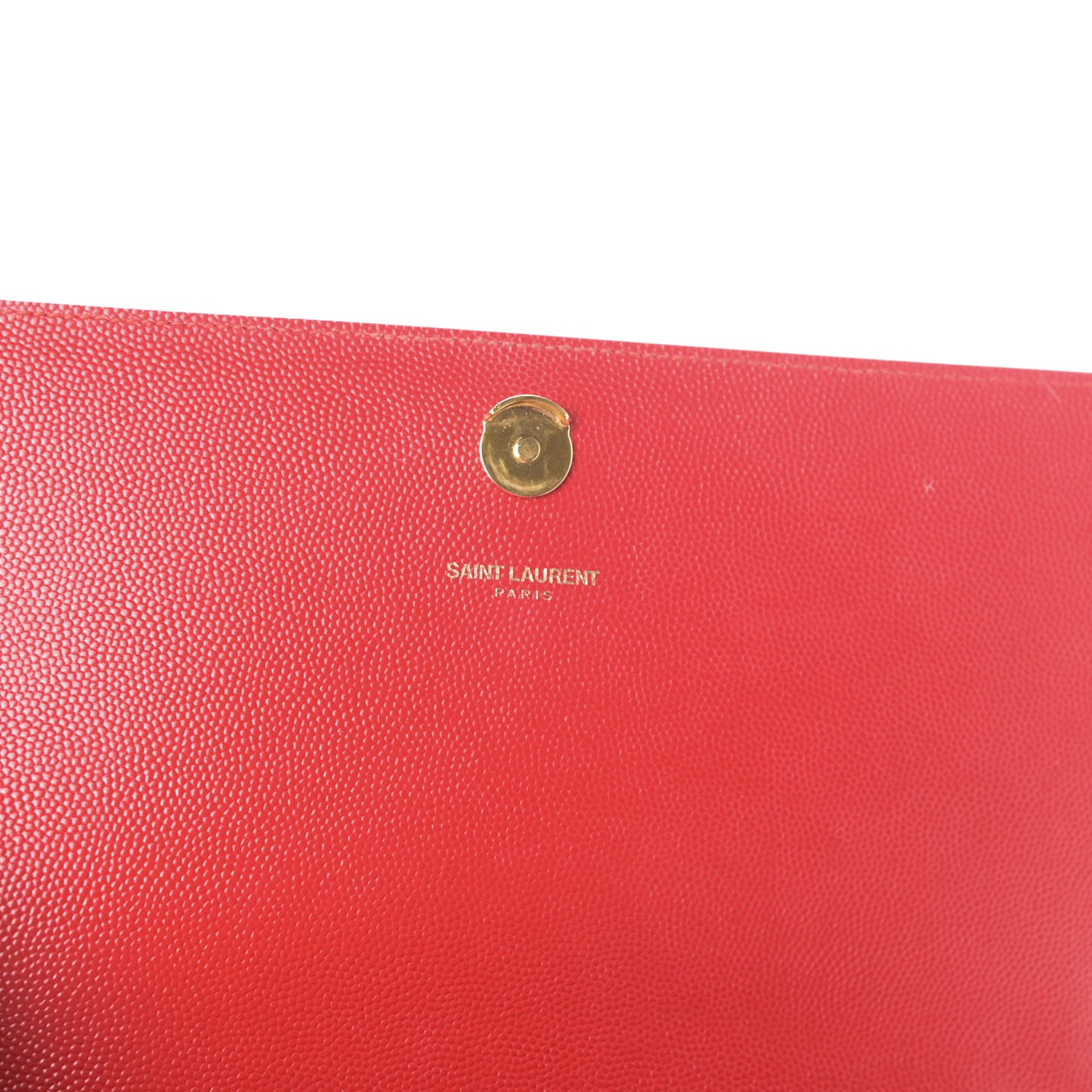 Grain De Poudre Medium Monogram Kate Satchel Red
