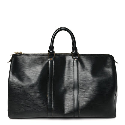 Louis Vuitton Epi Keepall 45 Black 1 of 9