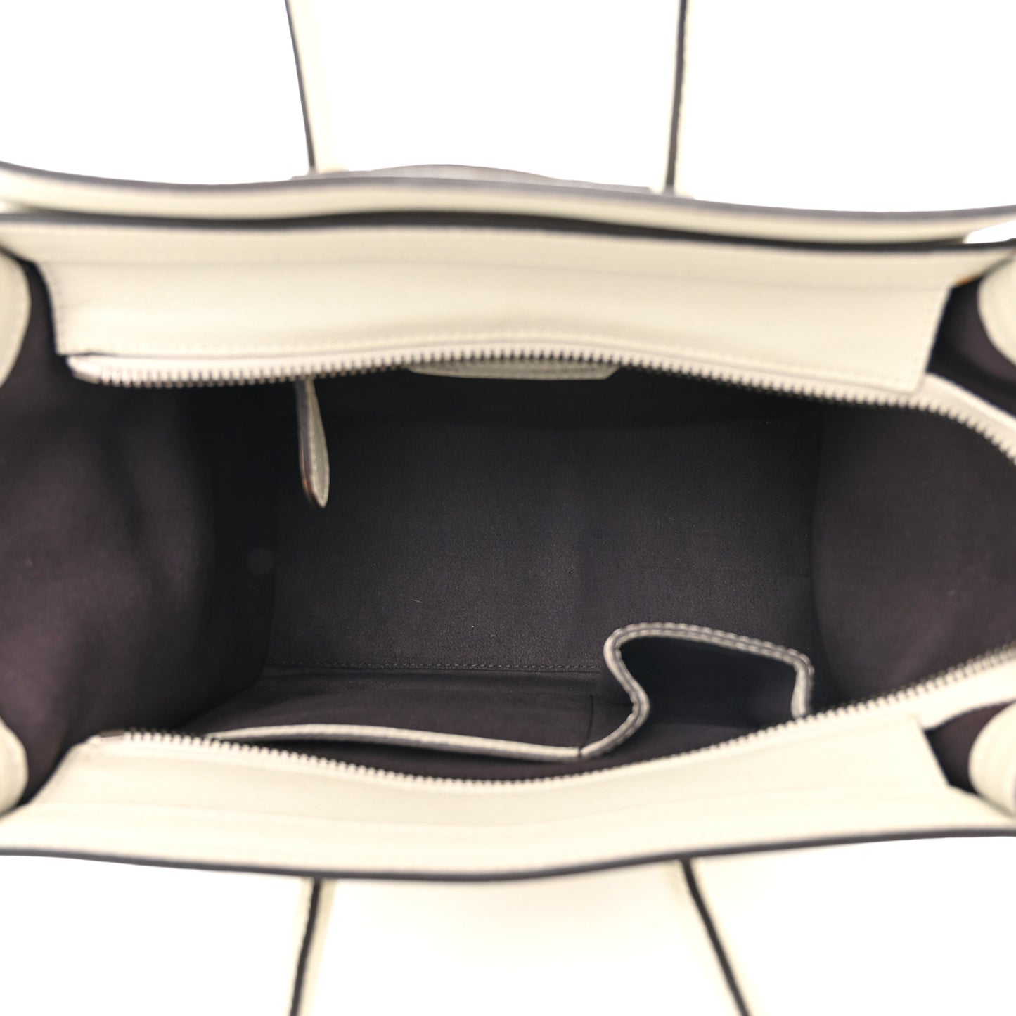Drummed Calfskin Micro Luggage Lune