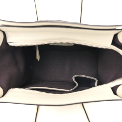 Celine Drummed Calfskin Micro Luggage Lune 5 of 12