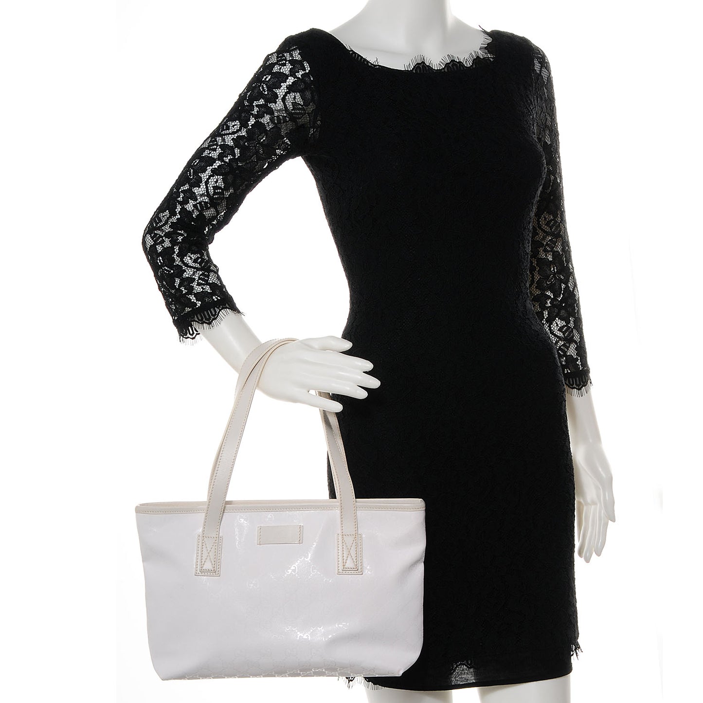 Imprime Monogram Small Joy Tote White