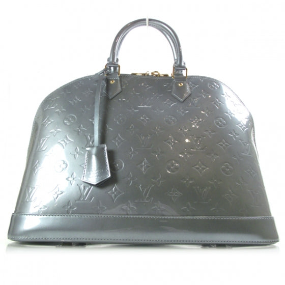 Louis Vuitton Vernis Alma MM Givre 1 of 9