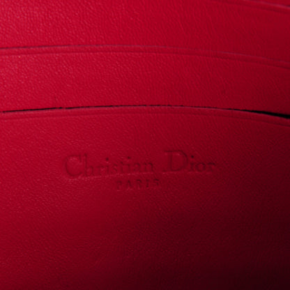 Christian Dior Lambskin Cannage New Lock Pouch Fuchsia 5 of 7