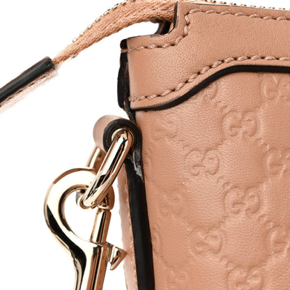 Gucci Soft Microguccissima Small Zippered Satchel Camelia 12 of 12
