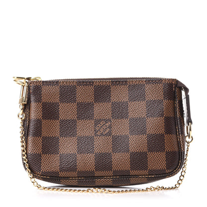 Louis Vuitton Damier Ebene Mini Pochette Accessories 1 of 7