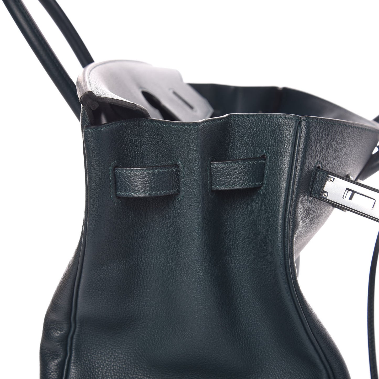 Taurillon Novillo Birkin 35 Vert Cypress