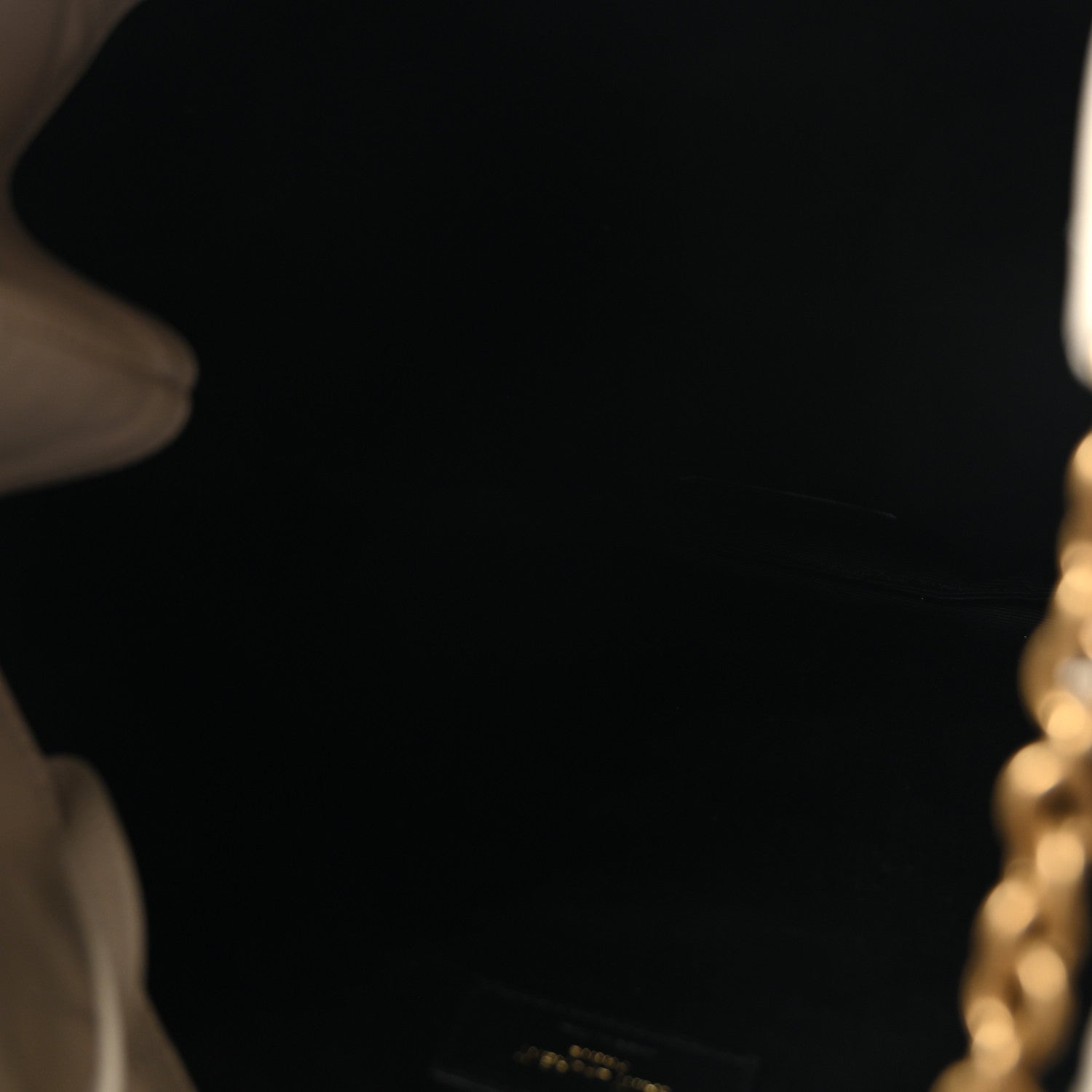 Saint Laurent Lambskin Matelasse Monogram Medium Jamie 4.3 Pochon Crema Soft 6 of 11