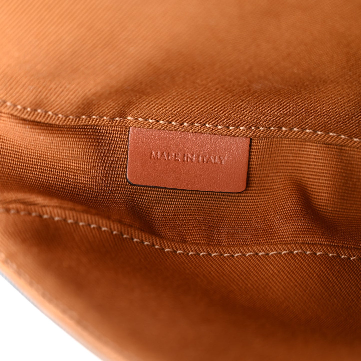 Triomphe Canvas Triangle Crossbody Bag Tan