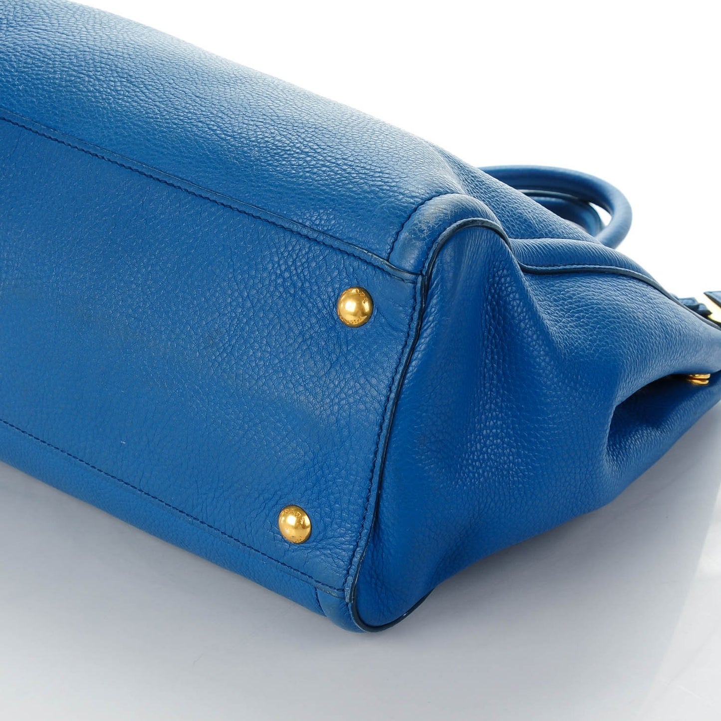 Vitello Daino Tote Cobalto