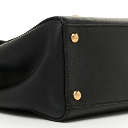 Fendi Vitello Elite Petite 2Jours Tote Black 8 of 11