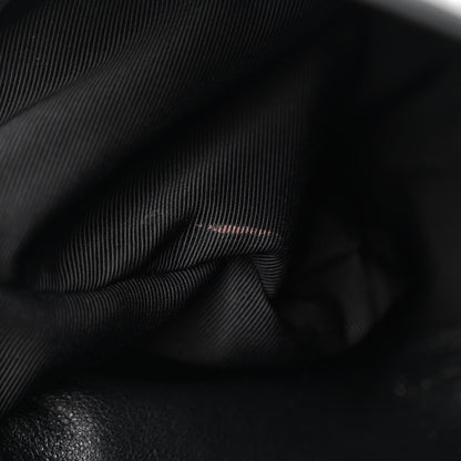 Saint Laurent Sheepskin Matelasse Chevron Monogram Large College Satchel Black 11 of 16
