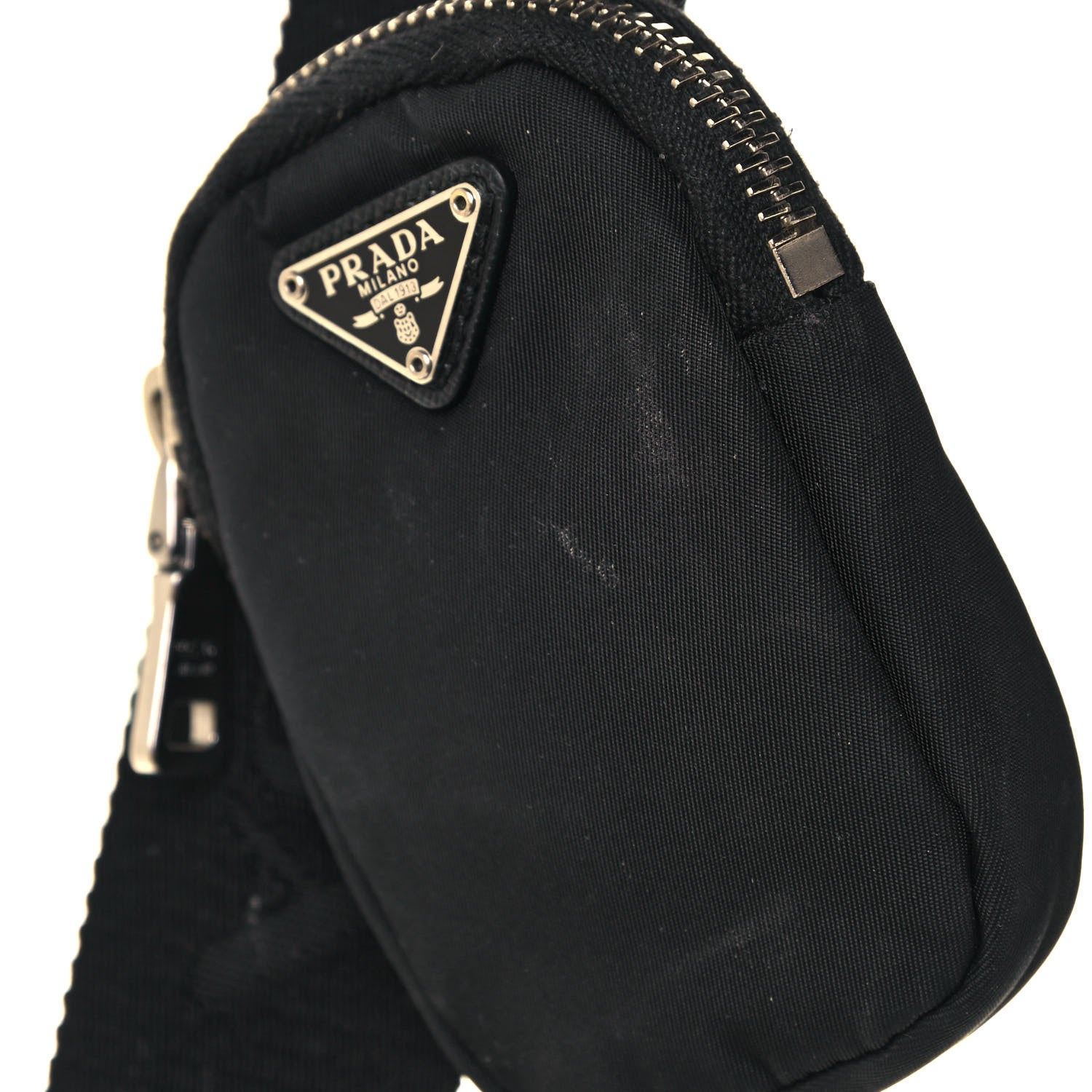 Prada Nylon Re-Edition 2005 Shoulder Bag Black 13 of 15