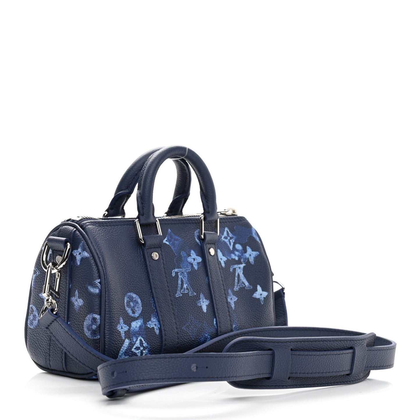 Monogram Ink Watercolor Keepall XS Blue