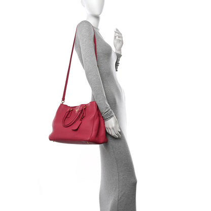 Prada Vitello Daino Tote Peonia 2 of 14
