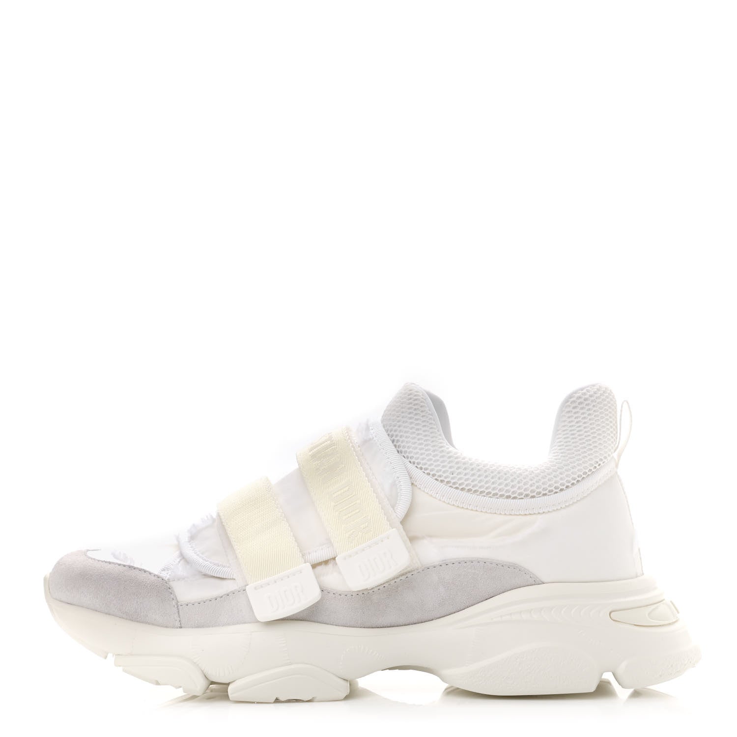 Christian Dior Technical Fabric Camouflage Womens D-Wander Sneakers 39 White 1 of 9