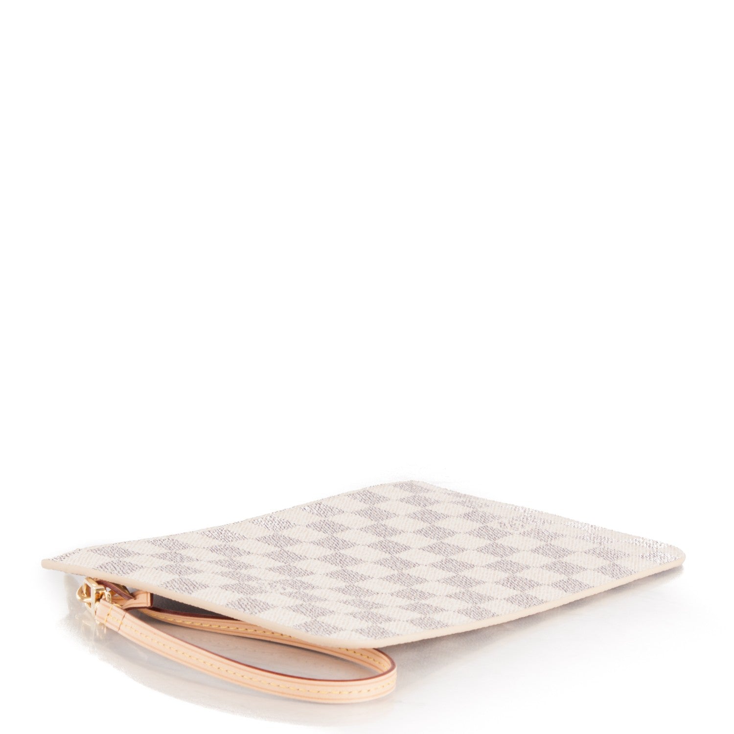 Louis Vuitton Damier Azur Neverfull MM GM Pochette Rose Ballerine 4 of 7