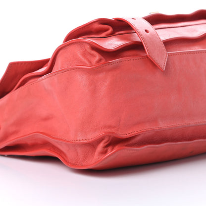 Proenza Schouler Lambskin Medium PS1 Satchel Deep Coral 10 of 19