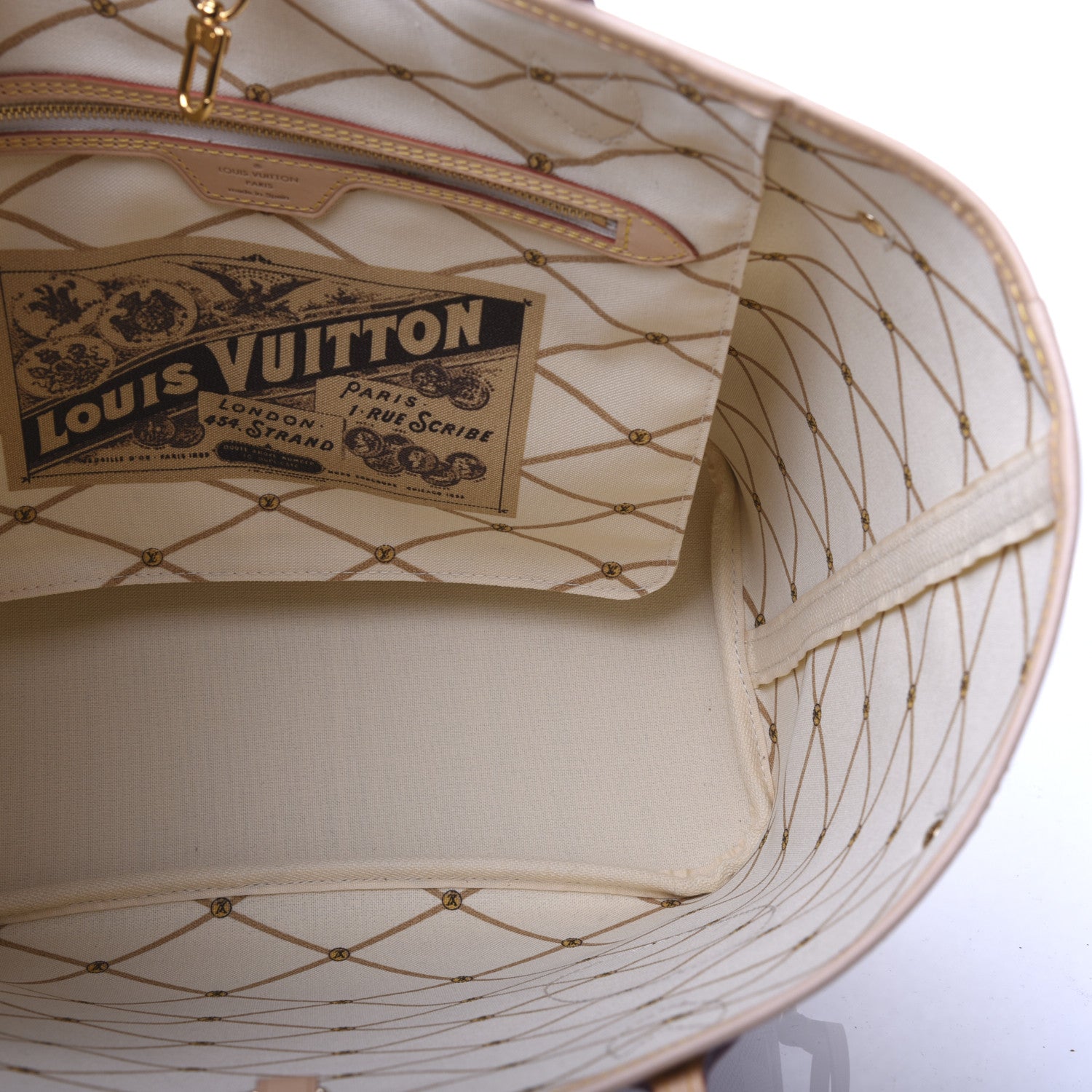 Louis Vuitton Damier Azur Summer Trunks Forte Dei Marmi Neo Neverfull MM 13 of 18