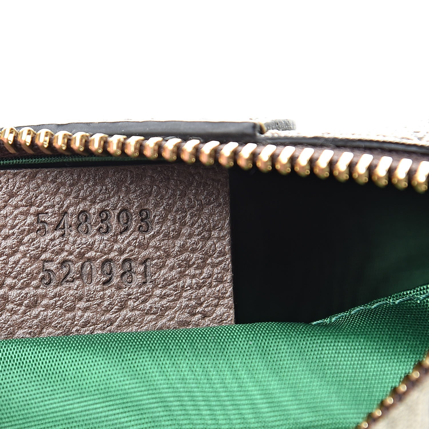 Gucci Soft GG Supreme Monogram Calfskin Medium Ophidia Cosmetic Case Beige Ebony New Acero 7 of 8