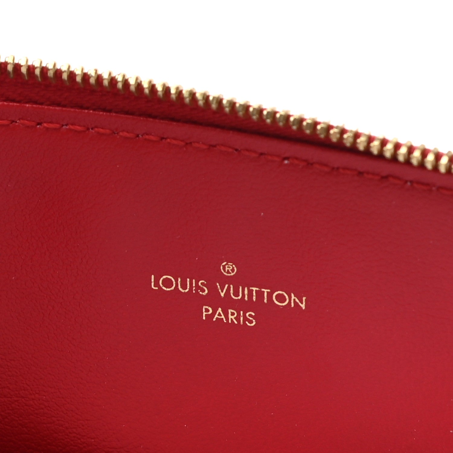 Louis Vuitton Empreinte Felicie Chain Wallet Zippered Insert Cherry 6 of 6
