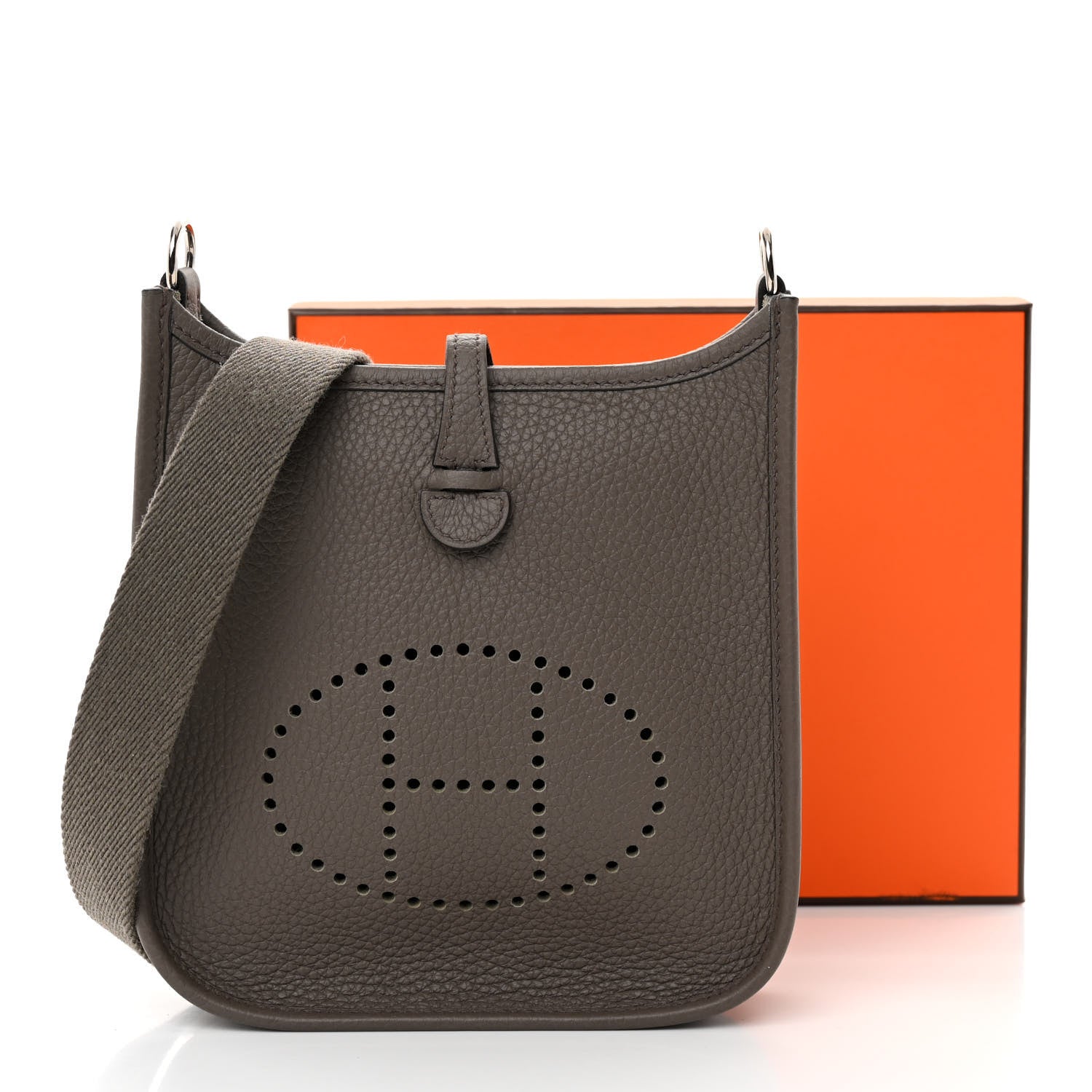 Hermes Taurillon Maurice Evelyne TPM Gris Asphalte 11 of 11