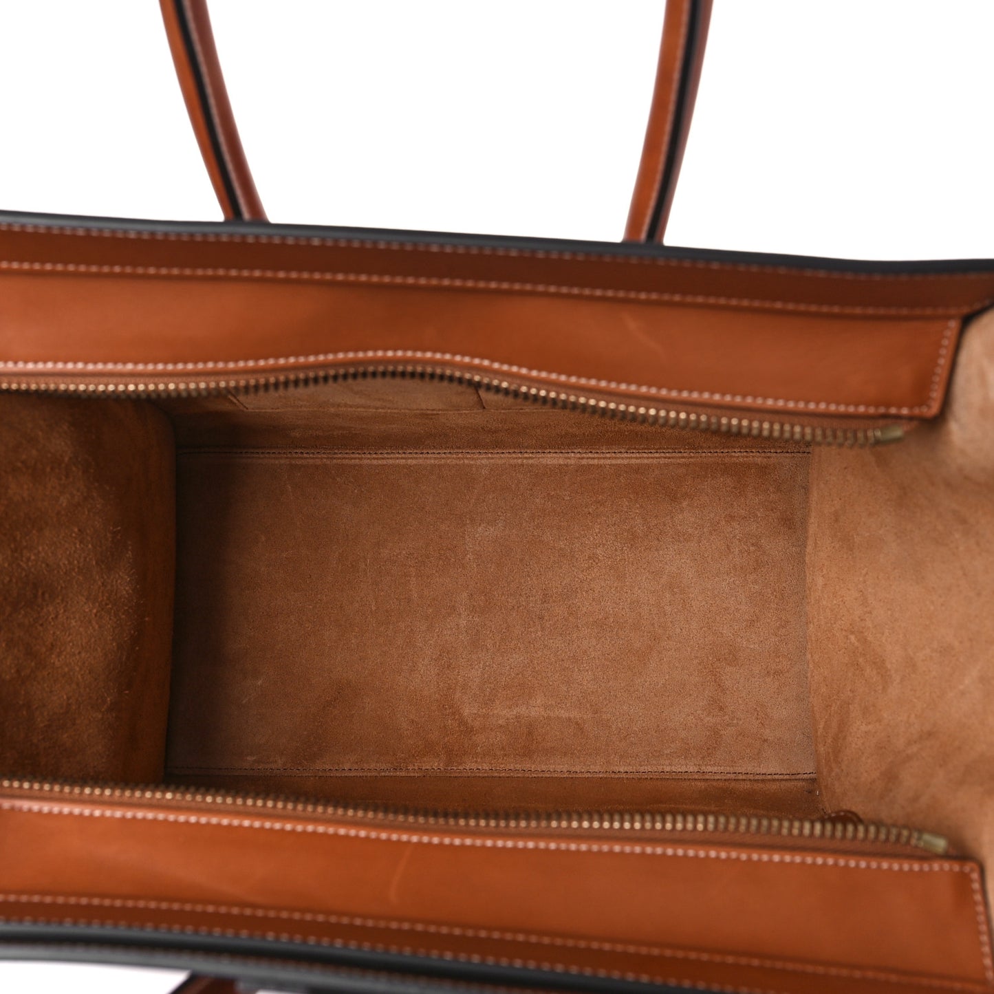 Natural Calfskin Mini Luggage Tan