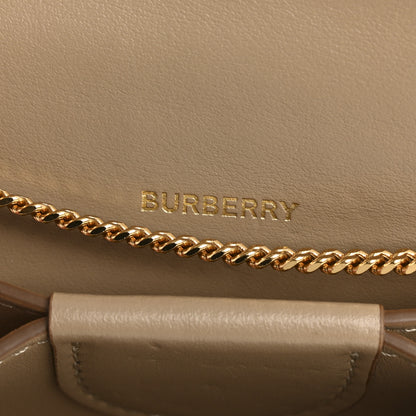 Burberry Grained Calfskin Jessie Chain Card Case Archive Beige 6 of 13