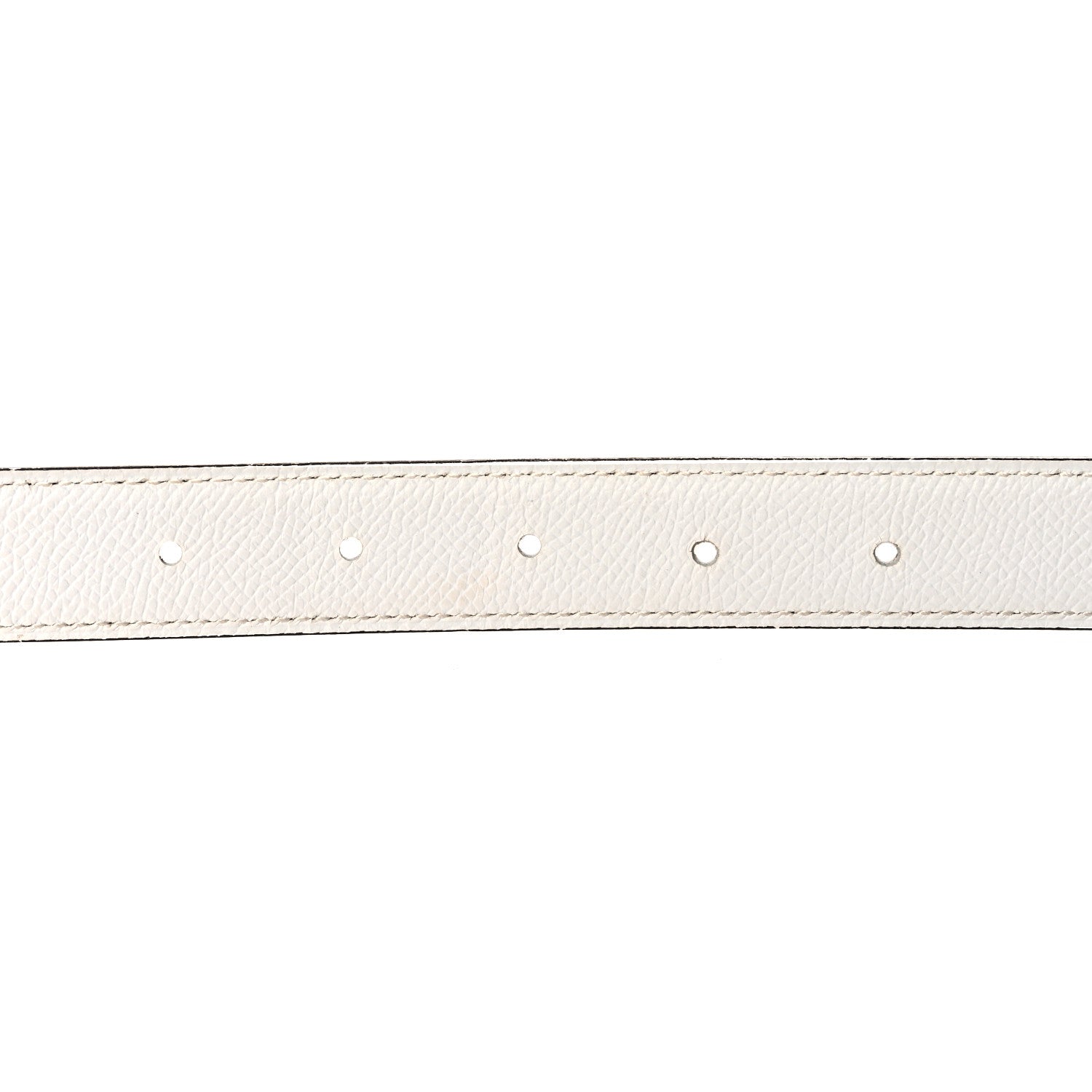 Hermes Swift Epsom 32mm H Belt 80 32 Etain White 4 of 6