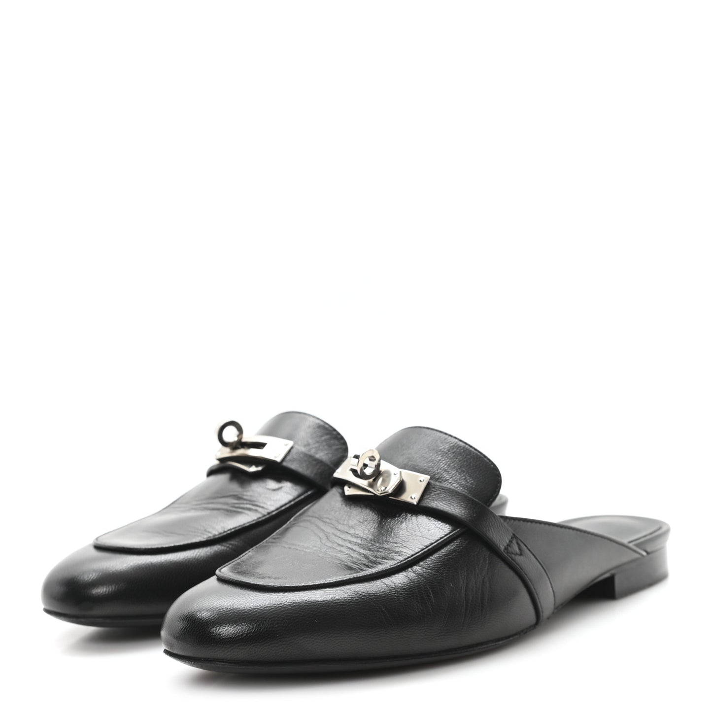 Goatskin Oz Mules 37 Black