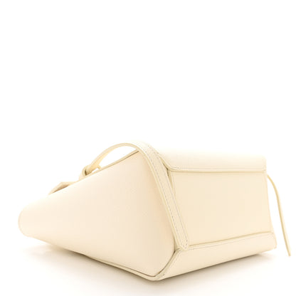 Celine Grained Calfskin Nano Belt Bag White 4 of 10