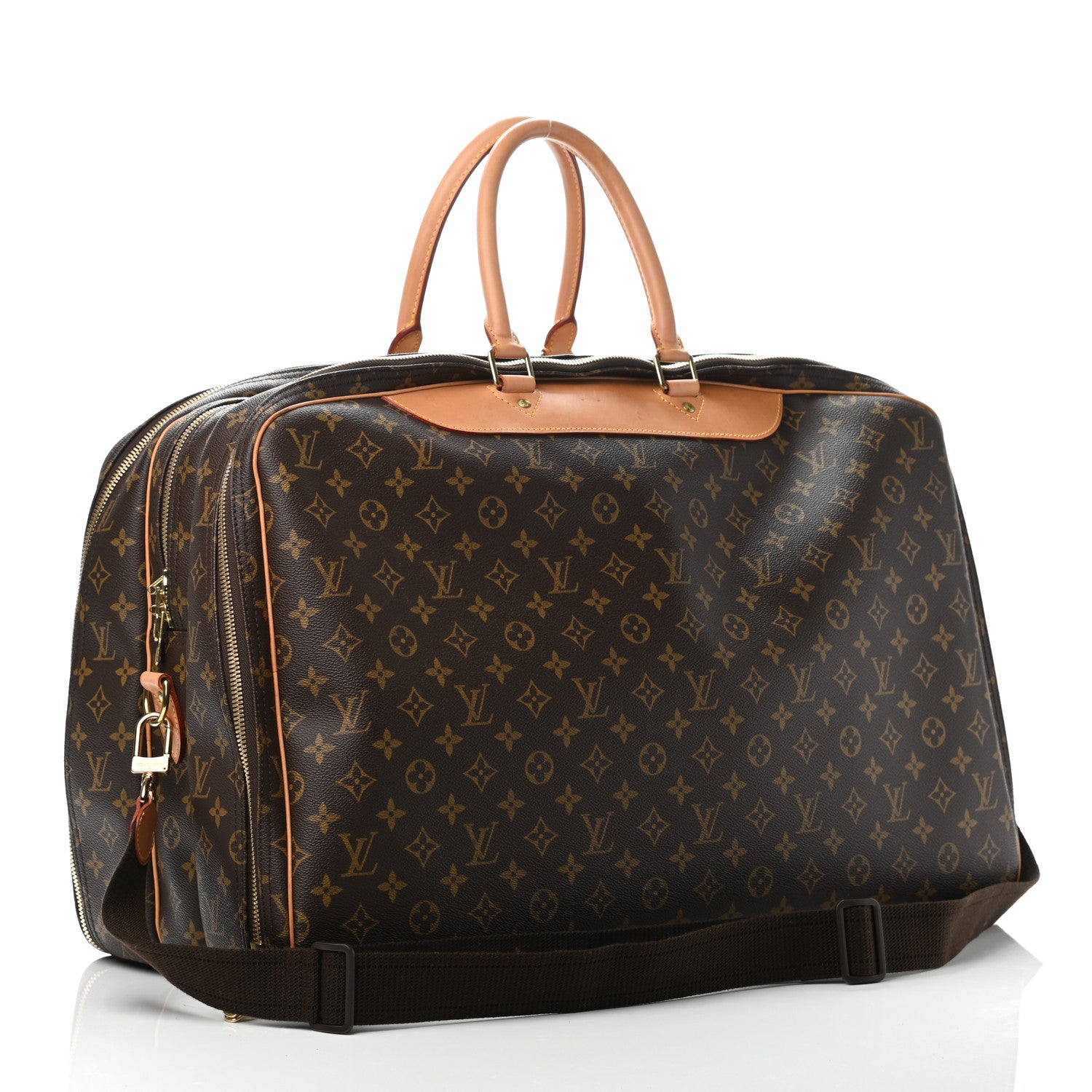 Louis Vuitton Monogram Alize 3 Compartment Bag 2 of 5