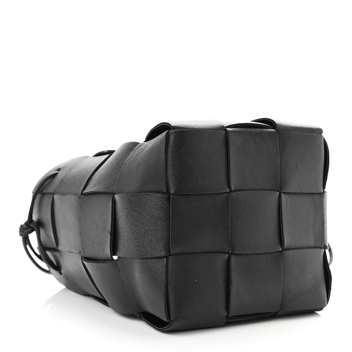 Bottega Veneta Nappa Maxi Intrecciato Cassette Bucket Bag Black 4 of 10