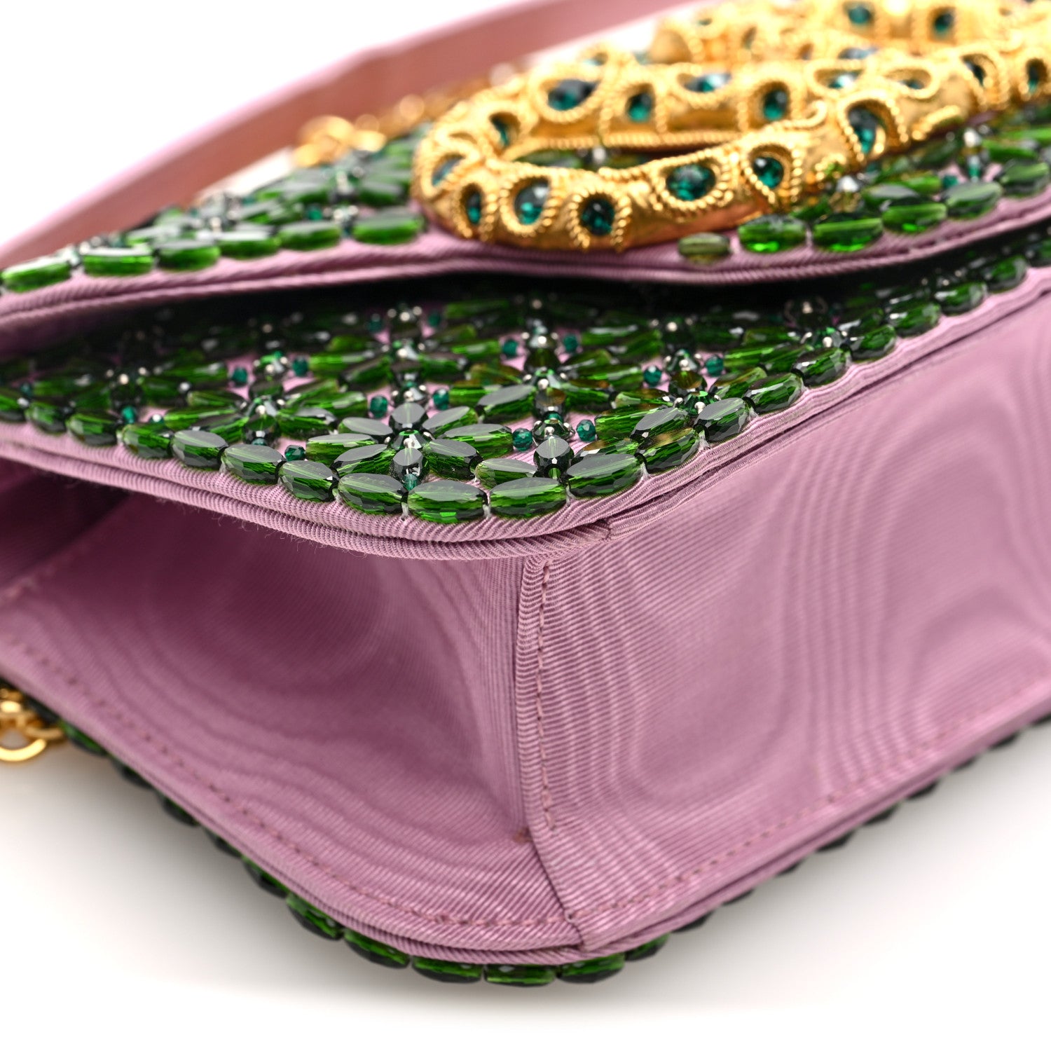 Valentino Garavani Fabric Crystal Embroidered Vlogo Small Loco Shoulder Bag Multicolor 8 of 9