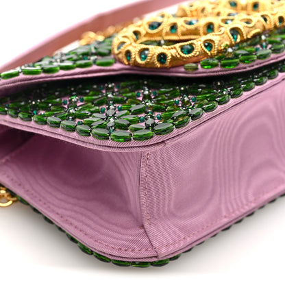 Valentino Garavani Fabric Crystal Embroidered Vlogo Small Loco Shoulder Bag Multicolor 8 of 9