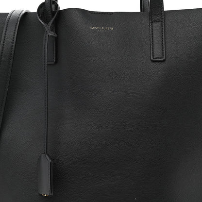 Saint Laurent Calfskin Toy Shopping Tote Black 9 of 11