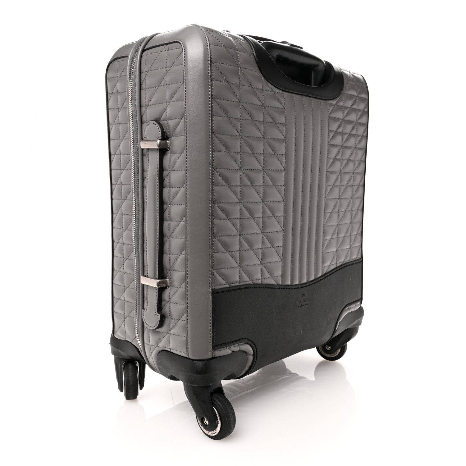Gucci Calfskin Marmont Small Carry On Grey 2 of 12