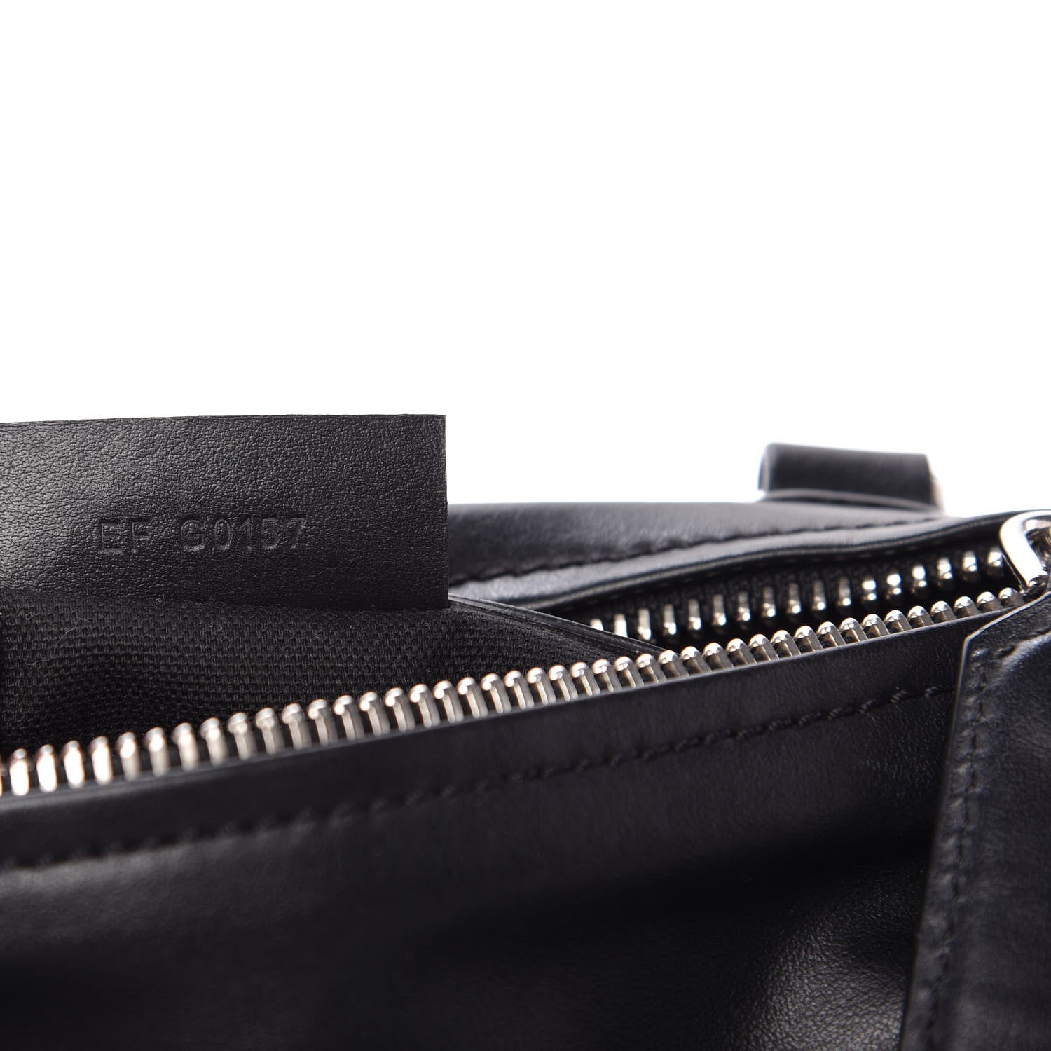 Givenchy Calfskin Medium Pandora Logo Strap Black 9 of 10