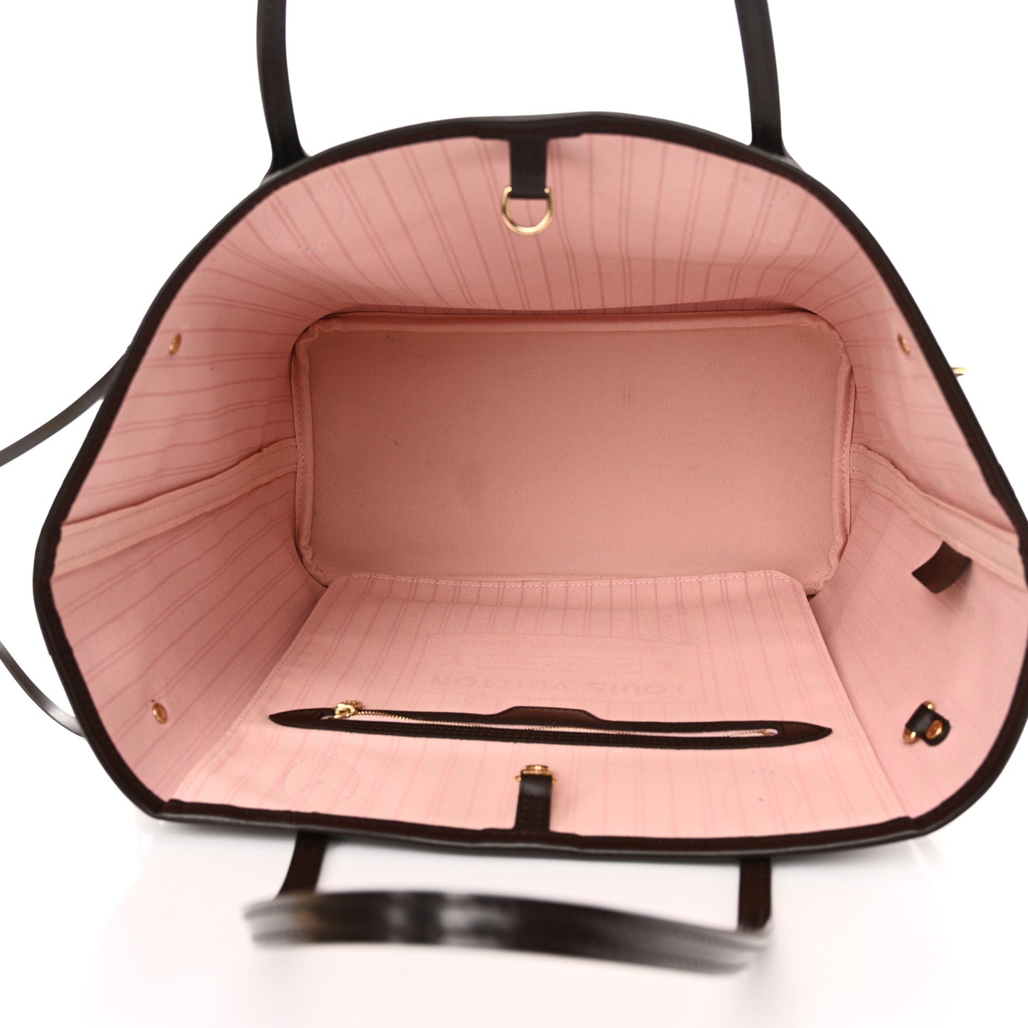 Damier Ebene Neo Neverfull MM Rose Ballerine