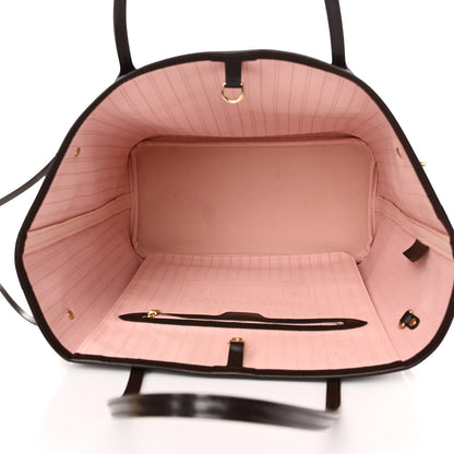 Louis Vuitton Damier Ebene Neo Neverfull MM Rose Ballerine 5 of 10