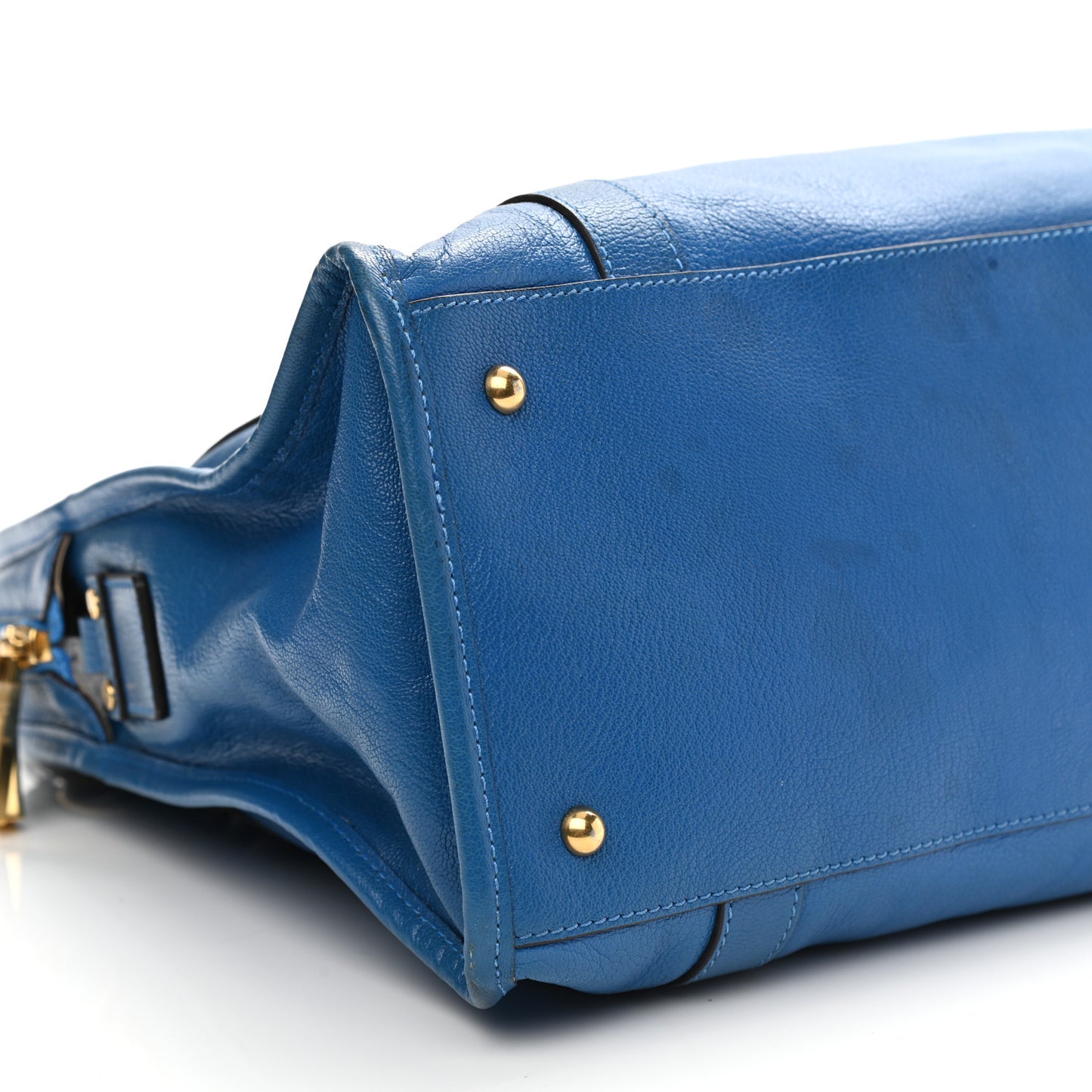 Goatskin Large Serengeti Wellington Satchel Bleuette