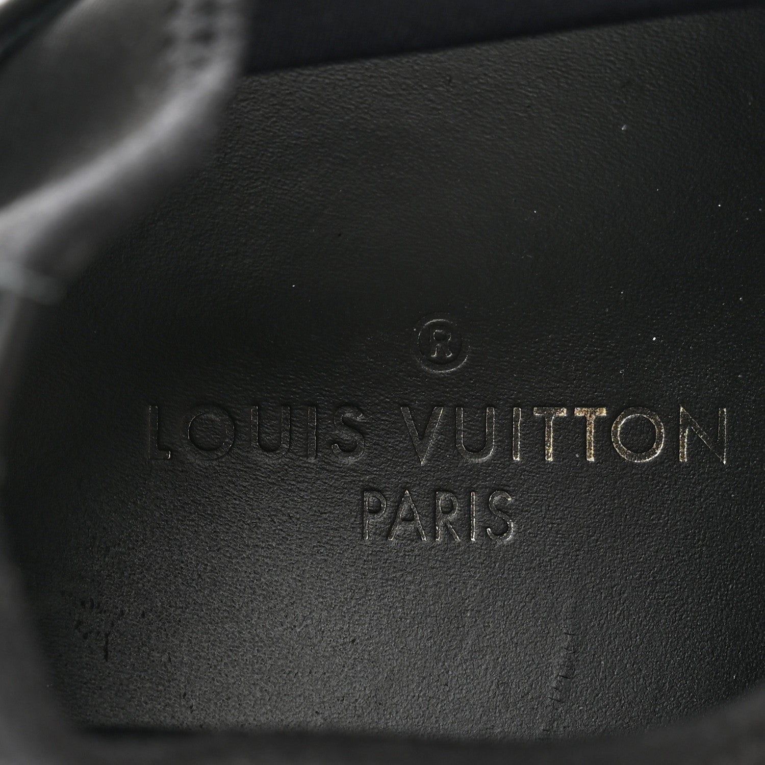 Louis Vuitton Calfskin Run Away Sneakers 37.5 Black 6 of 10