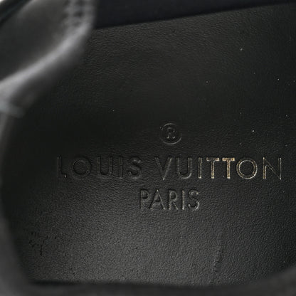 Louis Vuitton Calfskin Run Away Sneakers 37.5 Black 6 of 10