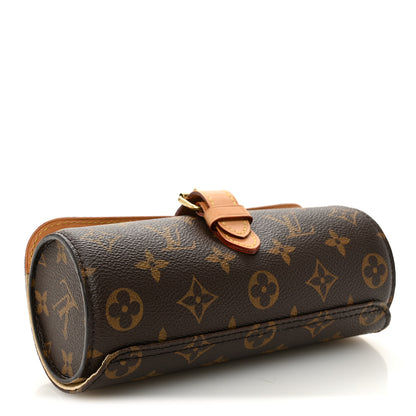 Louis Vuitton Monogram 3 Watch Travel Case 4 of 11
