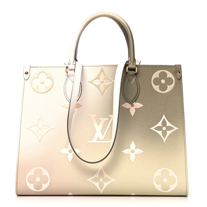 Louis Vuitton Monogram Giant Spring In The City OnTheGo MM Sunset Kaki 1 of 10