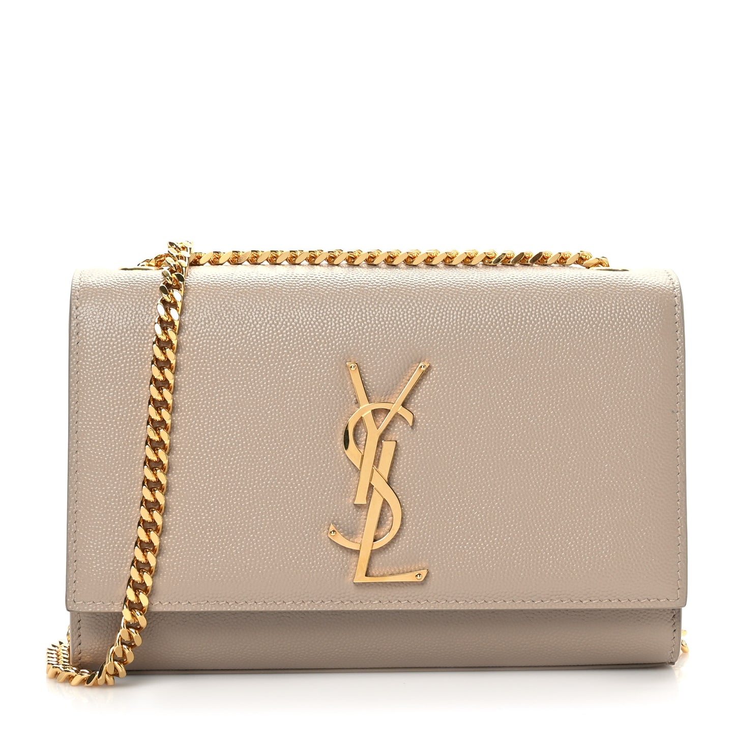 Grain De Poudre Small Monogram Kate Satchel Nude Powder