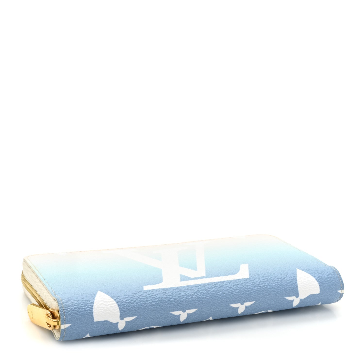 Louis Vuitton Monogram Giant By The Pool Zippy Wallet Blue 4 of 16