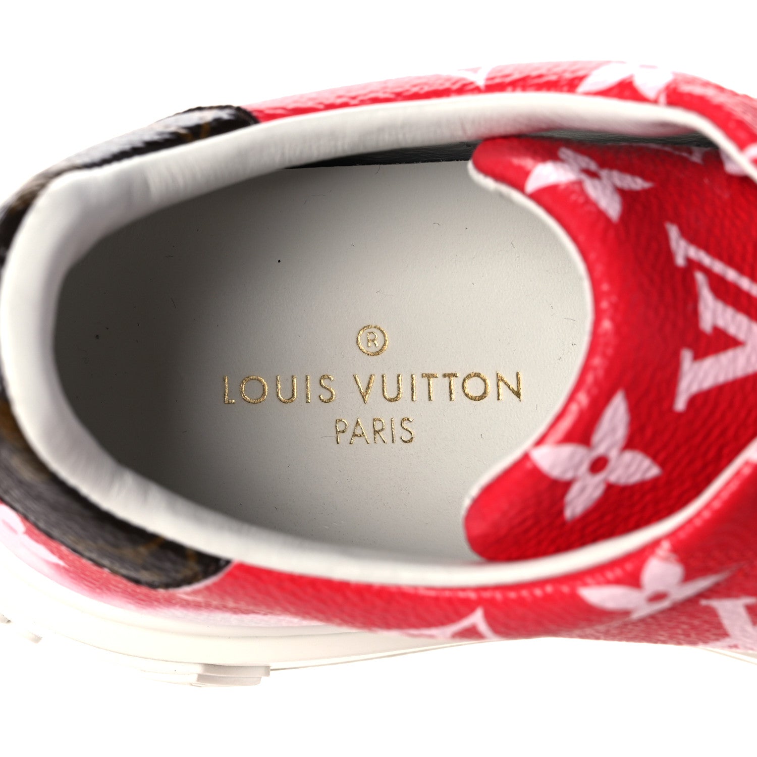 Louis Vuitton Monogram Escale Time Out Sneakers 36 Red 7 of 9