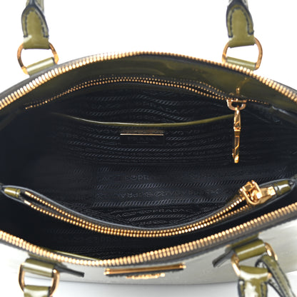 Prada Spazzolato Medium Promenade Tote Militare Fume 5 of 13