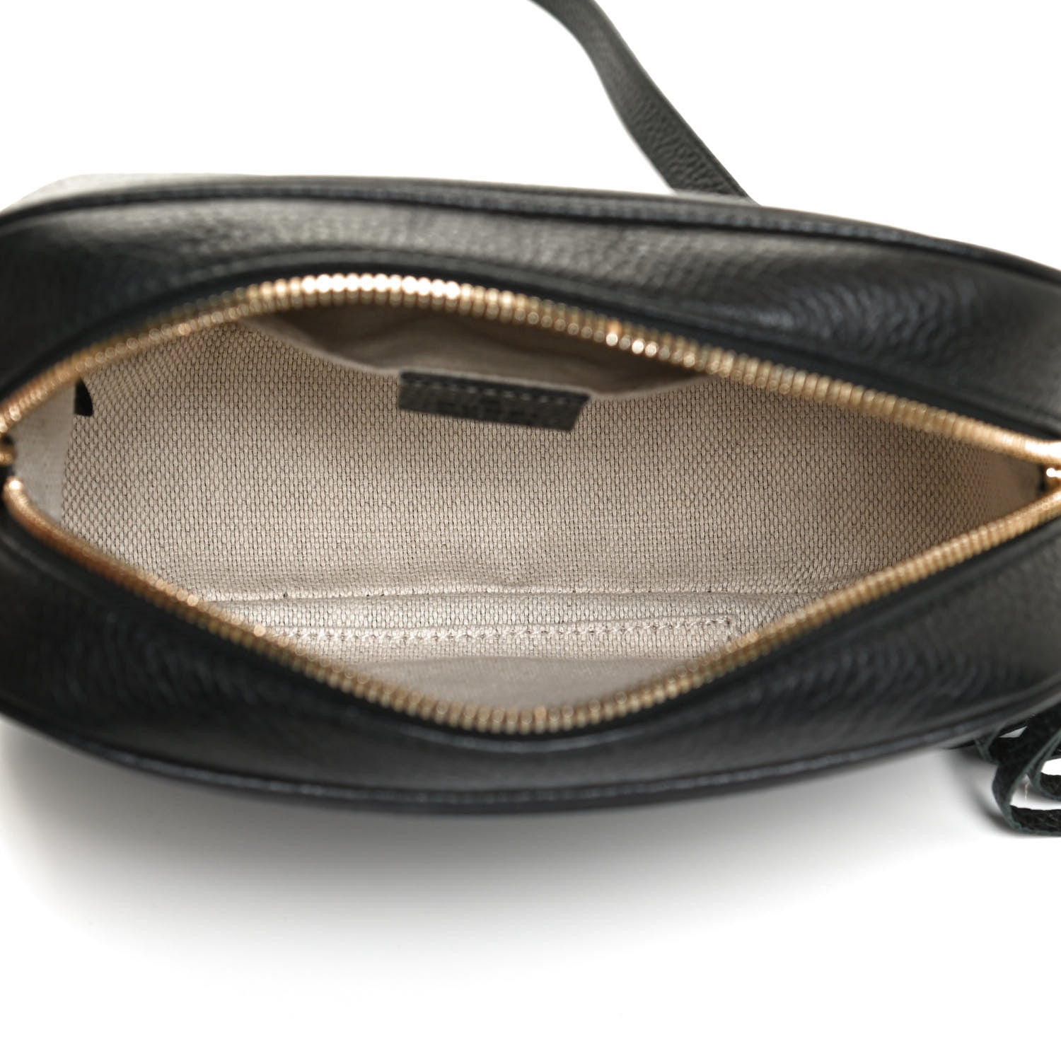 Gucci Pebbled Calfskin Small Soho Disco Bag Black 5 of 11