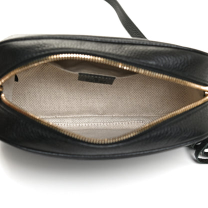 Gucci Pebbled Calfskin Small Soho Disco Bag Black 5 of 11